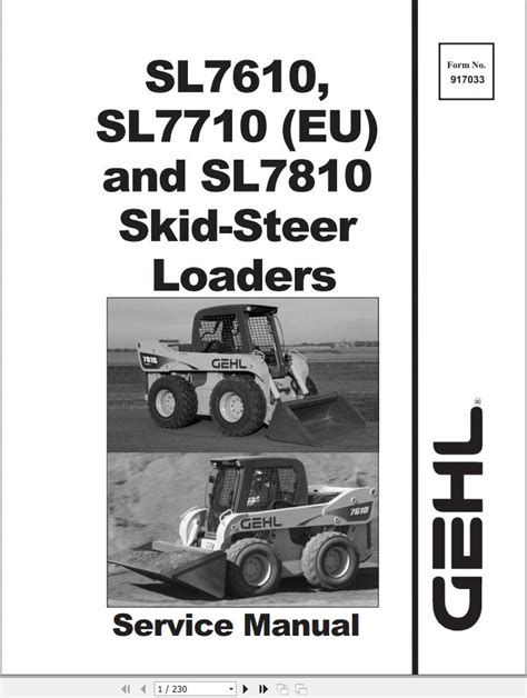 gehl skid steer code|gehl 7810 repair manual pdf.